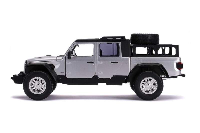 Machetă Furios și iute JEEP Gladiator 2020 1:24 gri