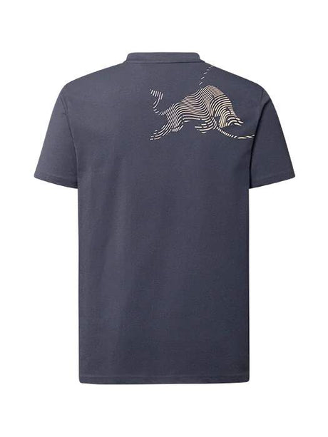 Tricou casual Red Bull The Flying Bulls cu motiv taur