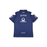 Yamaha Pramac team polo shirt with sponsor logos