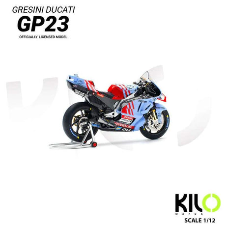 Machetă NZG MotoGP - Ducati GP23 Marc Marquez