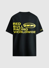 Pepe Jeans casual T-shirt - Red Bull Racing Worldwide, black