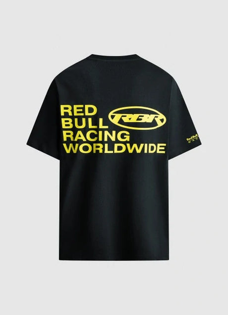 Tricou casual Pepe Jeans – Red Bull Racing Worldwide, negru