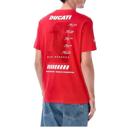 Tricou de echipă Marc Marquez - Ducati Corse - tricou de campion #1