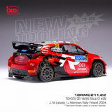 Machetă Ixo Toyota GR Yaris Rally2 #39 Latvala 1:18 – Rally Finland 2024