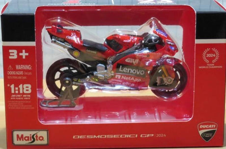 Machetă Ducati MotoGP GP24 - Francesco Bagnaia #1