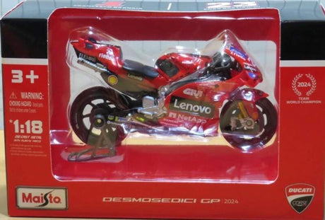 Machetă Ducati MotoGP GP24 - Enea Bastianini #1