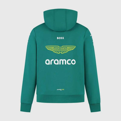 Aston Martin F1 Team team sweatshirt with sponsor logos
