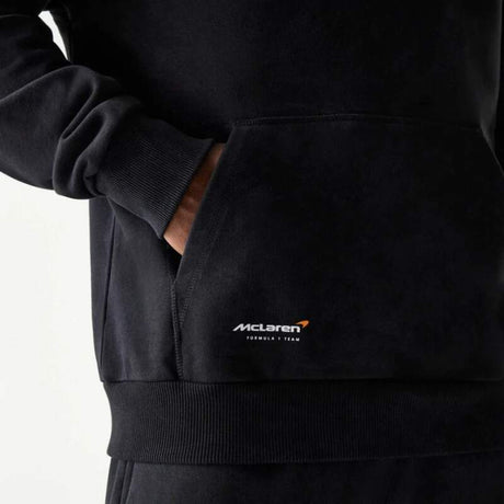 Hanorac casual McLaren F1 NE WRDMARK negru - oversize
