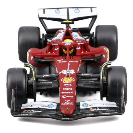 Machetă Scuderia Ferrari SF-25 BBurago #44 Lewis Hamilton 2025 1:43 Signature