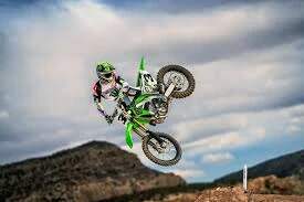 Machetă motocicletă Kawasaki KX 450 ELI TOMAC