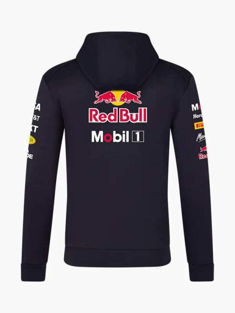 Hanorac cu fermoar Oracle Red Bull Racing cu logo-urile sponsorilor - ediție de echipă