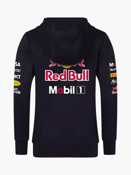 Hanorac cu fermoar pentru copii Oracle Red Bull Racing cu logo-urile sponsorilor - ediție de echipă
