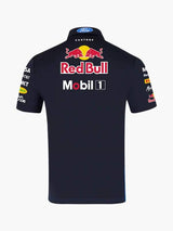 Oracle Red Bull Racing polo shirt with sponsor logos - team edition