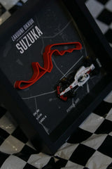 Petrol Art 3D Picture – Max Verstappen, Suzuka