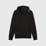 Hanorac cu glugă McLaren F1 negru cu logo Puma - ediție casual