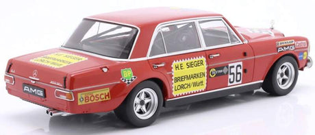 Machetă WERK83 1:18 Mercedes Benz 300 SEL 6.8 AMG #56 H. Heyer 200 Miles Nurburgring 1972