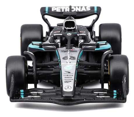 Machetă Mercedes AMG Petronas F1 W16 BBurago #63 George Russell 2025
