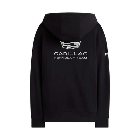 Hanorac negru cu glugă Cadillac F1 x Tommy Hilfiger - ediție de echipă
