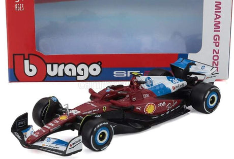 Machetă Scuderia Ferrari SF-25 BBurago #44 Lewis Hamilton Miami GP 2025