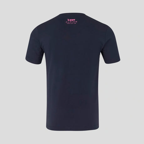 BWT Alpine F1 T-shirt - GRAPHIC edition, navy blue