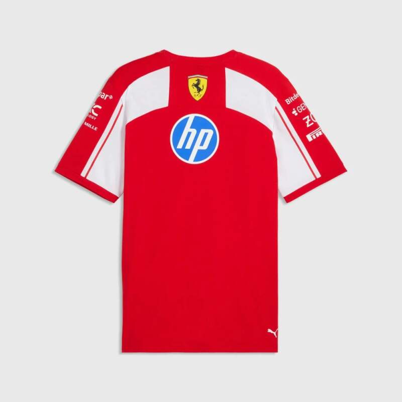 Scuderia Ferrari F1 x Puma T-shirt with sponsor logos - team edition
