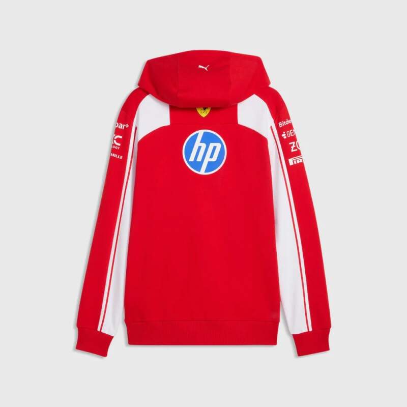 Scuderia Ferrari F1 x Puma hoodie with sponsor logos - team edition