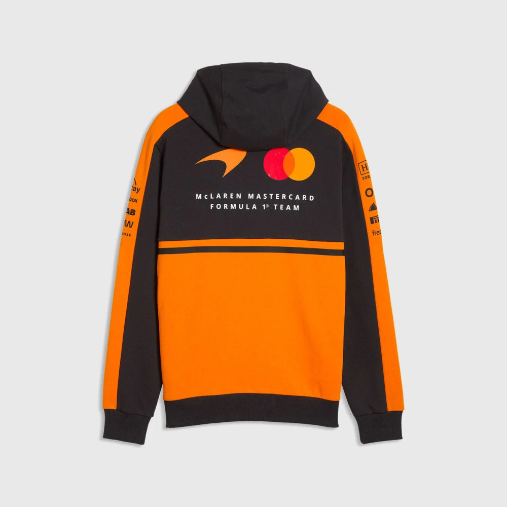 Hanorac de echipă McLaren F1 x Puma cu logo-urile sponsorilor – ediție de echipă