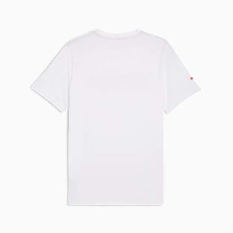 Tricou cu logo Formula 1 alb - ediție casual