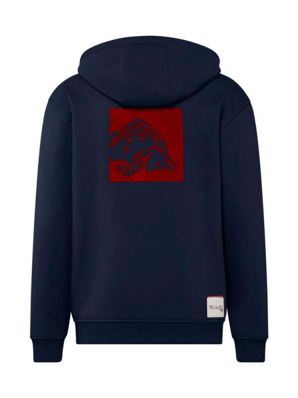 Red Bull Ring CORE casual zip-up sweatshirt with RRI motif