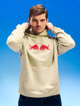 Hanorac cu glugă Oracle Red Bull Racing ediția SPARK nisipiu cu logo