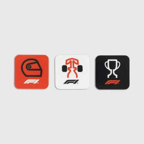 Set de 3 magneți Formula 1 cu logo