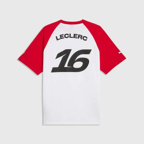 Charles Leclerc Scuderia Ferrari F1 x Puma T-shirt - fan edition