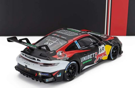 Machetă IXO Porsche 911 GT3 #69 Porsche cup - Zolder 2024