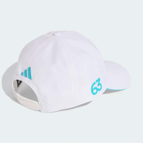 Șapcă albă George Russell Mercedes AMG Petronas F1 x Adidas - ediție de echipă
