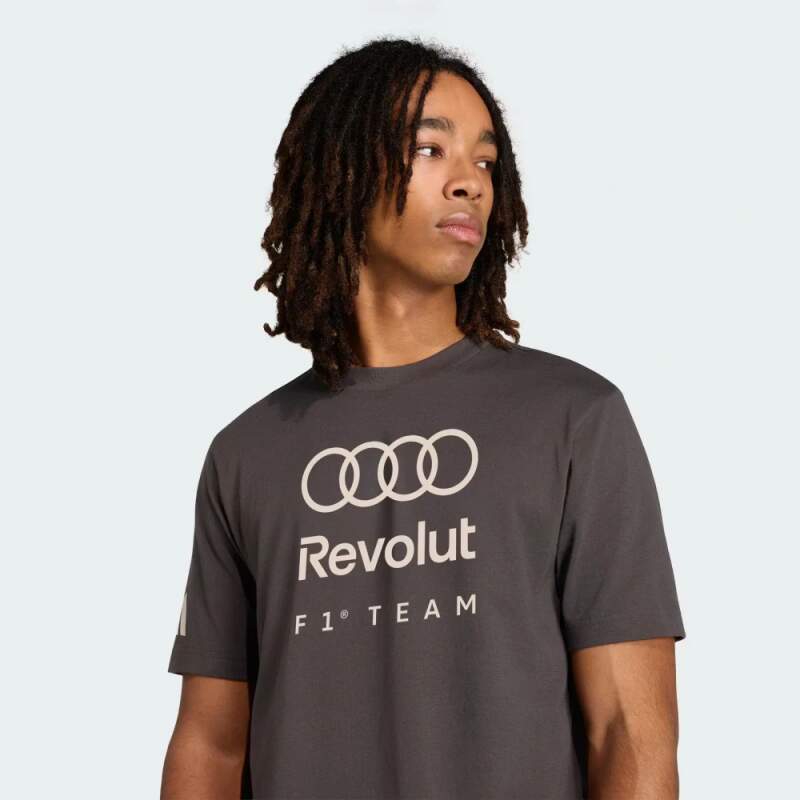 Audi Revolut F1 x Adidas grey T-shirt - lifestyle edition