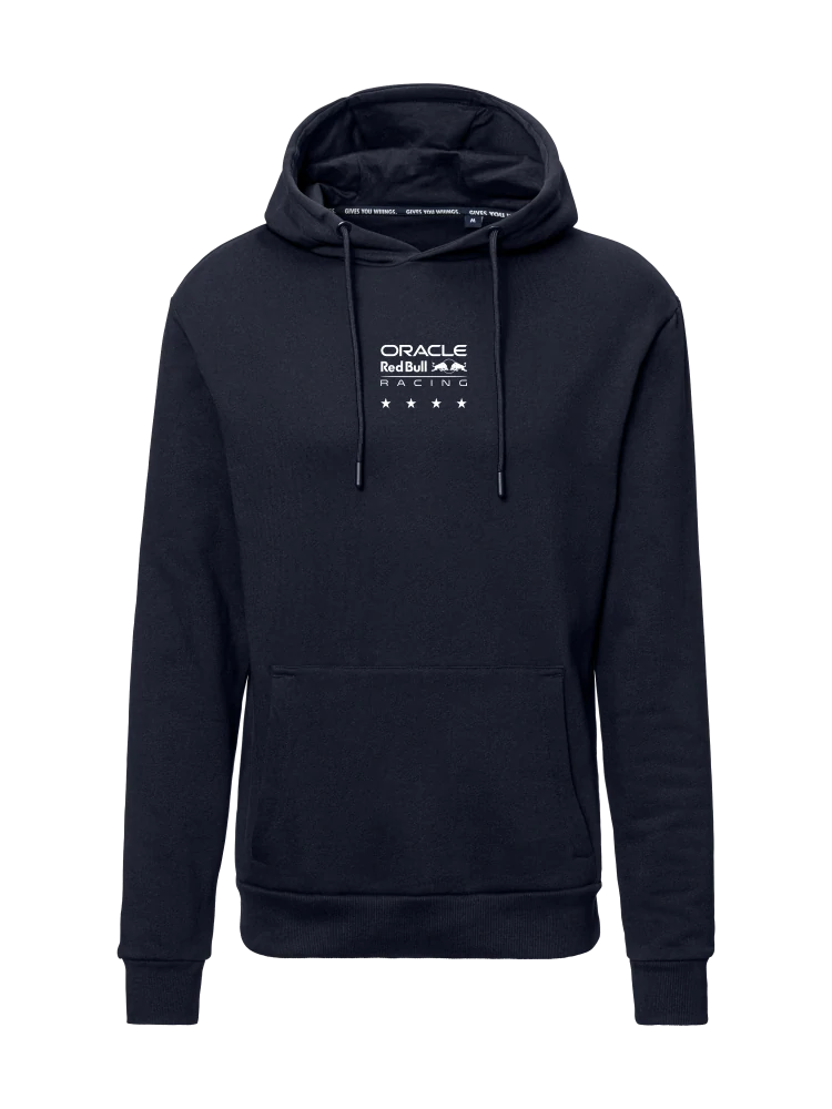 Hanorac Oracle Red Bull Racing Max Verstappen cu logo – bleumarin