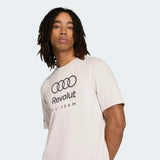 Audi Revolut F1 x Adidas beige T-shirt - lifestyle edition