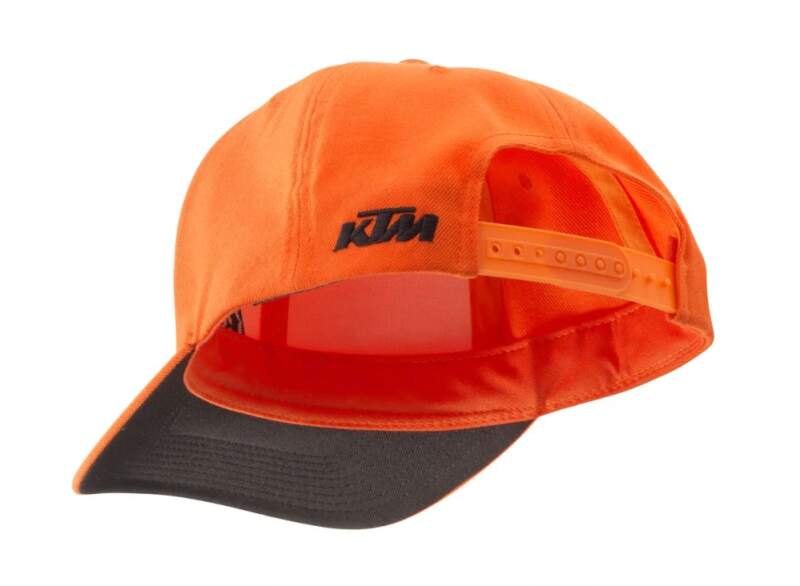 KTM Racing orange fan cap with logo