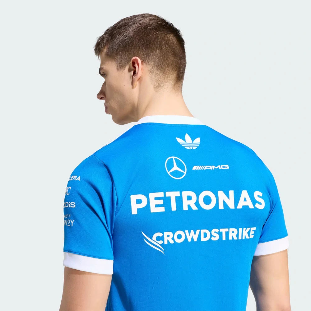 Tricou Mercedes-AMG Petronas F1 Team – ediția Silverstone 2026, albastru