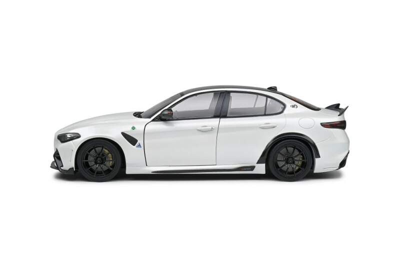 Machetă Solido Alfa Romeo Giulia GTA Trofeo albă