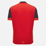 Tricou sport Ducati x Macron cu logo – roșu