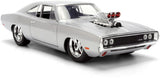 Machetă Jada Fast & Furious 1970 Dodge Charger R/T 1:24 – 25th Anniversary Silver