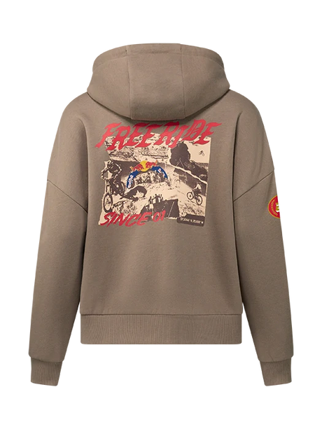 Red Bull Rampage Women's FREERIDE Hoodie – Light Brown