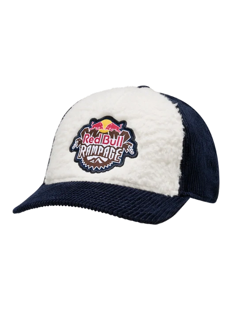 Red Bull Rampage FLEECE Cap – Cream/Navy