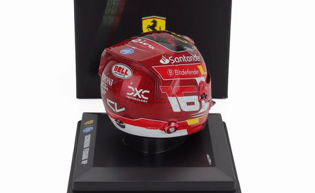 Machetă cască LookSmart Charles Leclerc 1:5 – SF Abu Dhabi 2024
