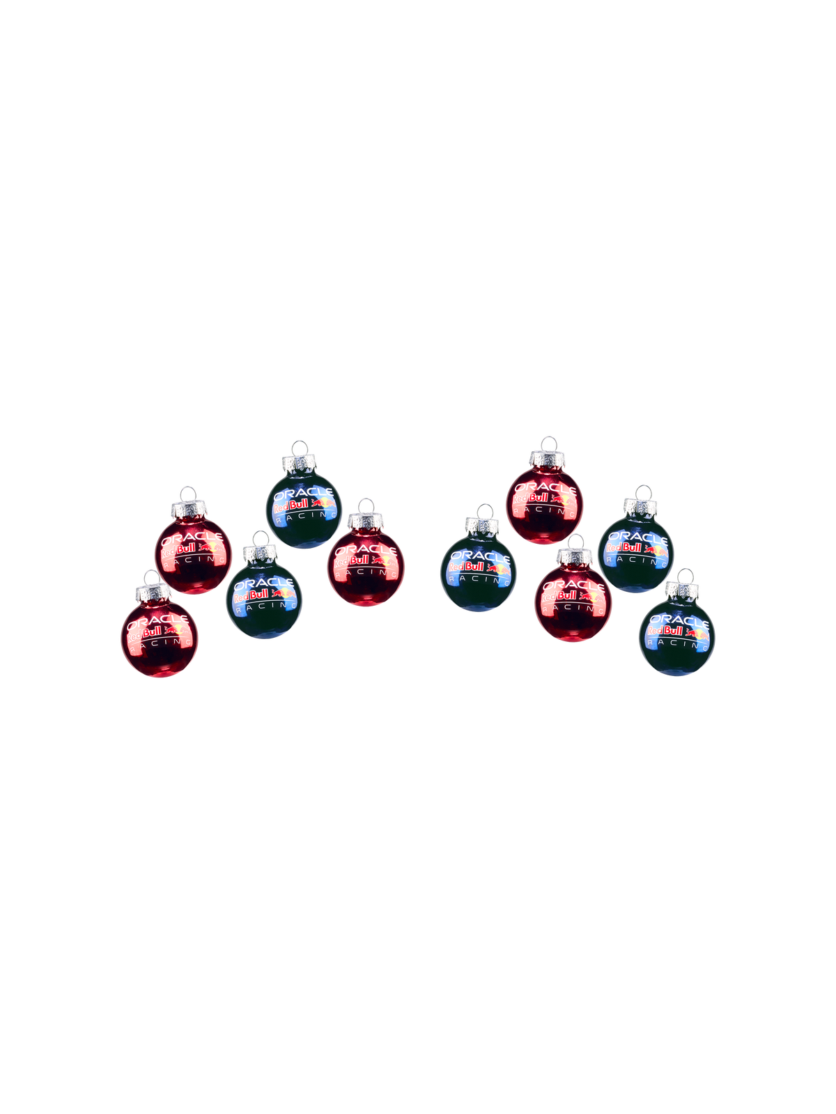 Oracle Red Bull Racing Mini Christmas Baubles – Set of 10