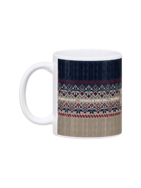 Cană ceramică Oracle Red Bull Racing – ediție de Crăciun