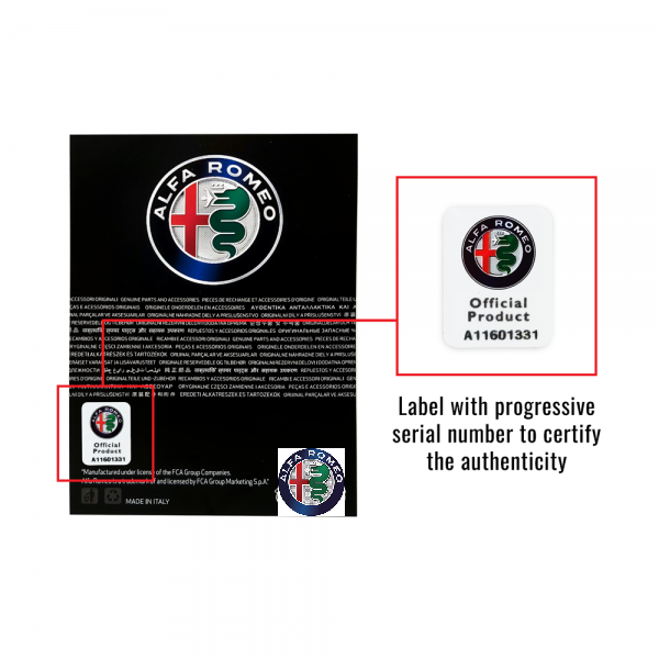 Autocolante Alfa Romeo Quadrifoglio