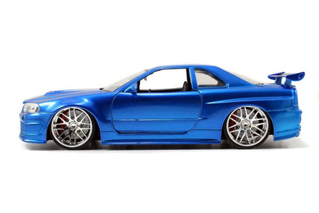 Machetă Fast & Furious Nissan Skyline GT-R34 – Brian's