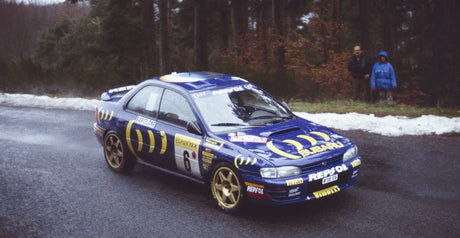Machetă Subaru Impreza 555 Rally Monte Carlo 1995 P. Liatti – A. Alessandrini